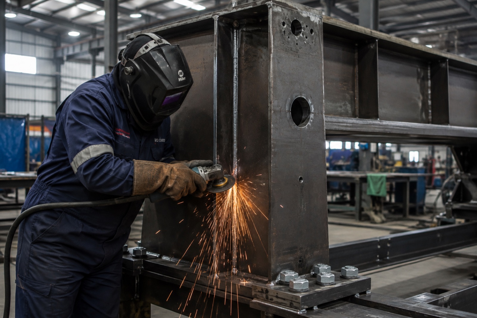 Yende Engineering industrial fabrication and manufacturing workshop