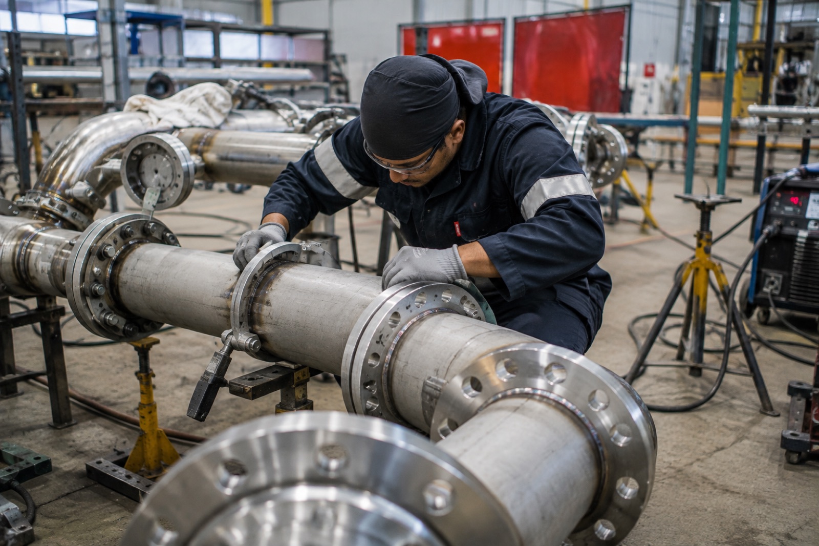 Yende Engineering pipe spooling and fabrication