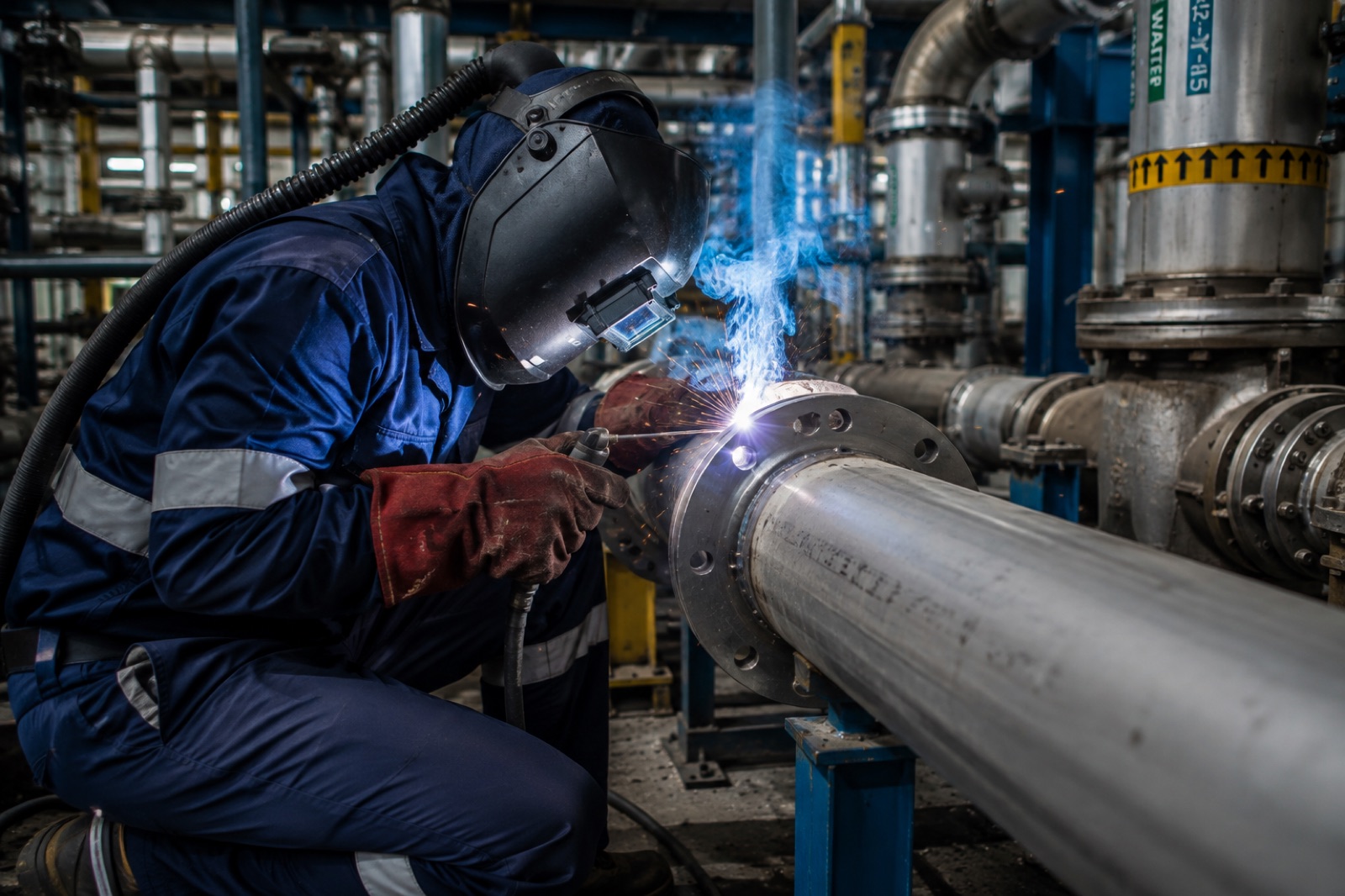 Yende Engineering — Pipework Fabrication & Installation