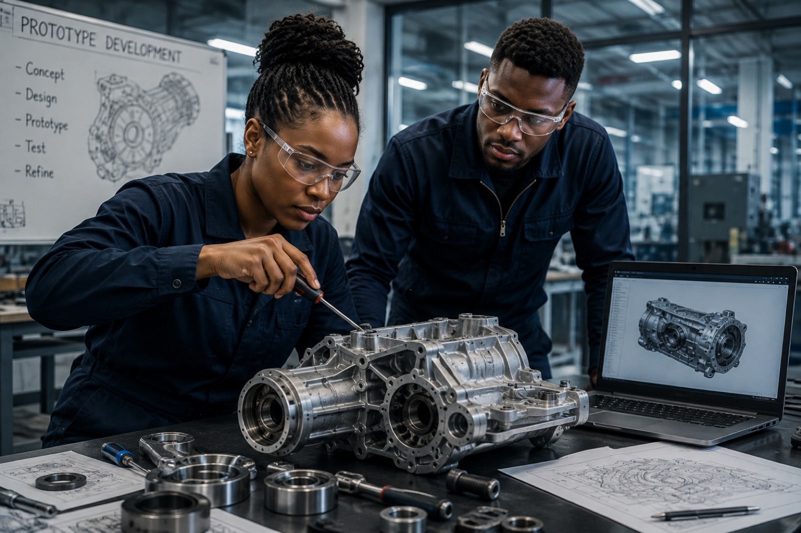 Yende Engineering prototype development and industrial innovation