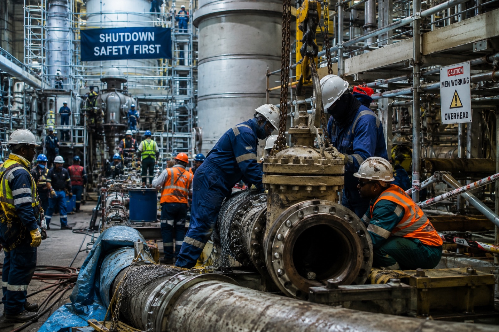 Yende Engineering shutdown maintenance and planned defect repairs