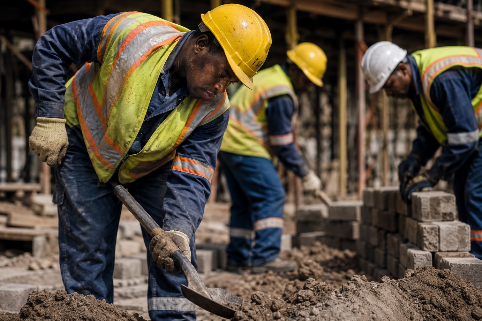 Yende Engineering skilled labour coordinating industrial work