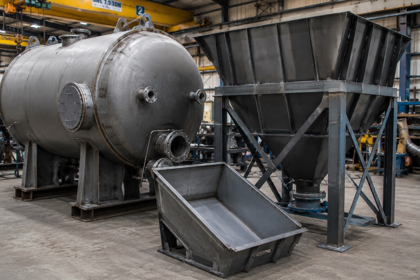 Yende Engineering — Tanks, Chutes & Hoppers